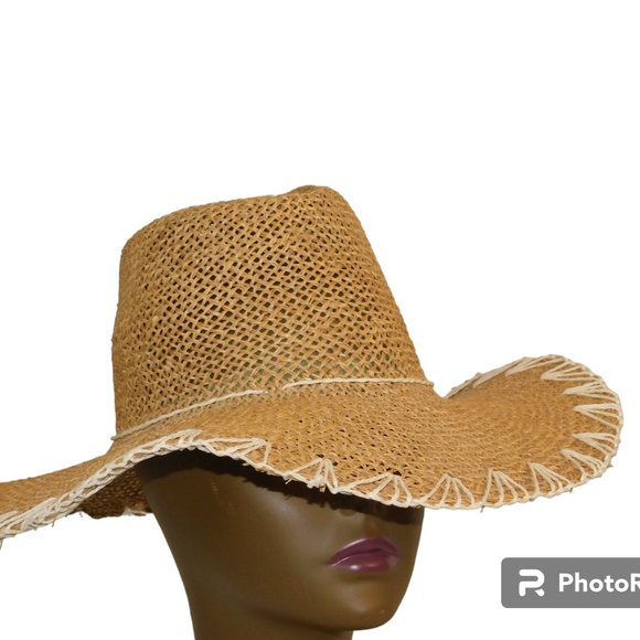 The Scala Collection Straw Hat Wide Brim - Picture 9 of 11